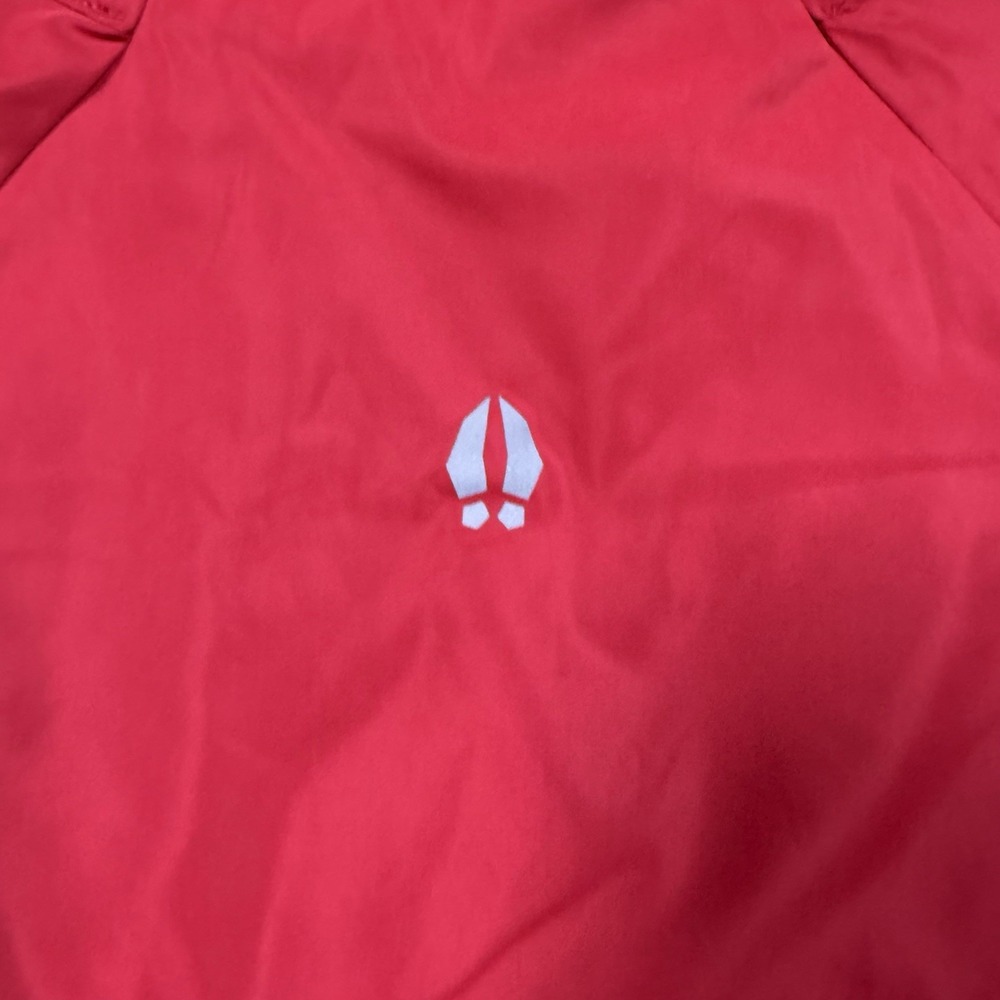 Bearded Goat Jacket Medium Red Pullover Windbreak… - image 3